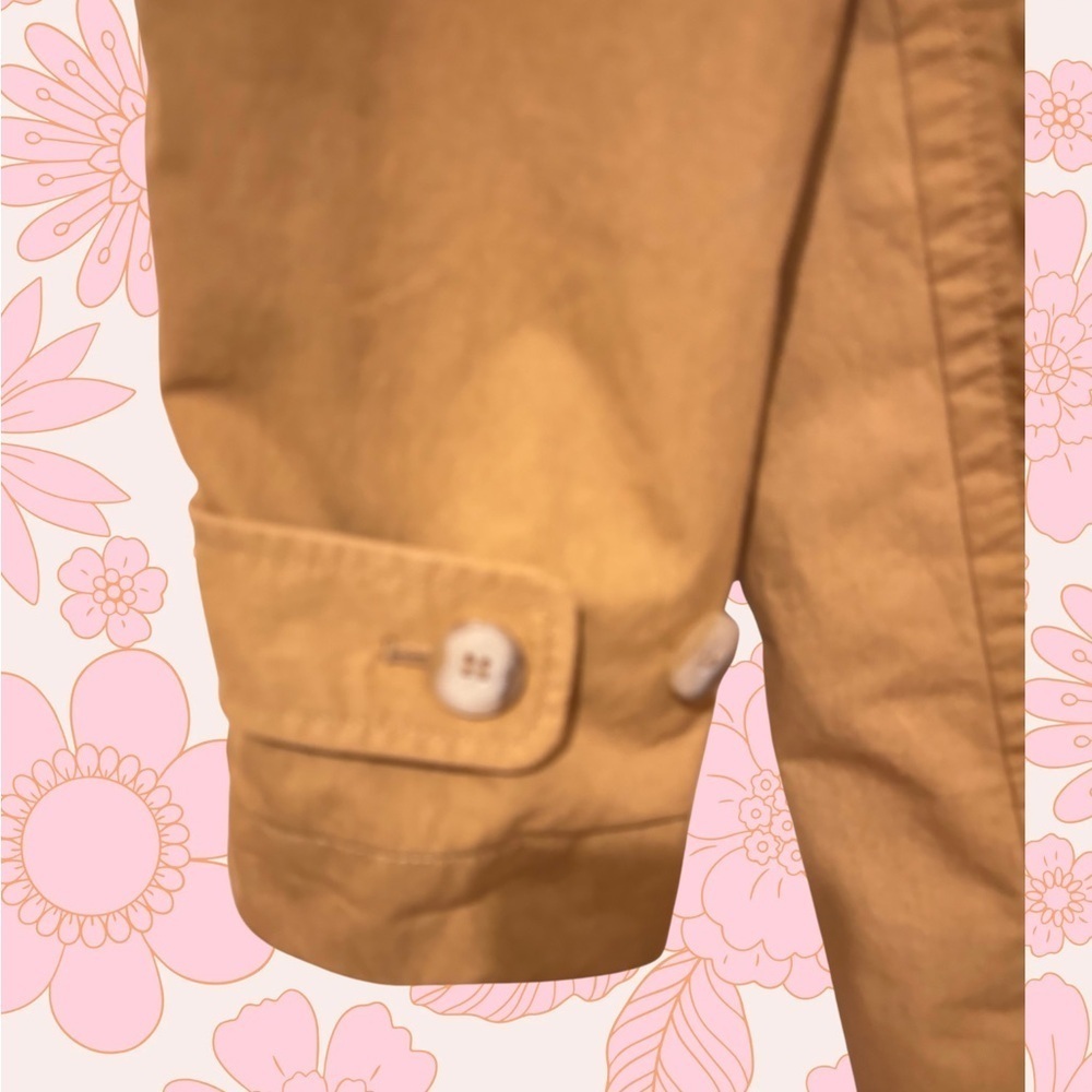 Madewell Tan Double-Breasted Trench Coat - Picture 5 of 6